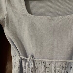 Ardene baby blue Long Sleeve Top